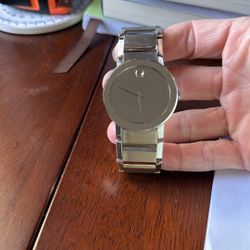 Men’s silver Movado