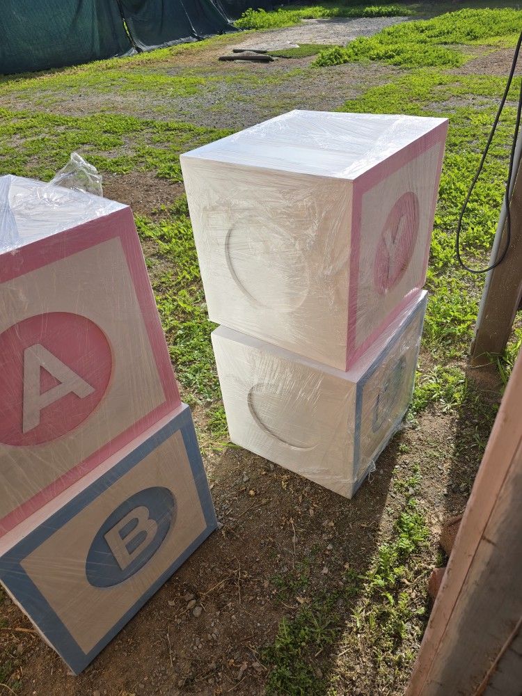 Baby Shower Blocks