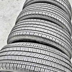 225-60R18 vendo set de llantas Michelin tires usadas en perfecta condición 80%Life🚀🚗✅