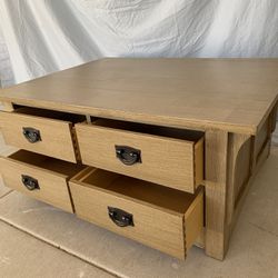 8 Drawer Coffee Table