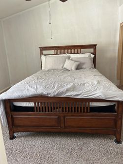 Queen Bed Frame/Dresser