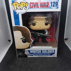 Funko POP Marvel: Captain America 3: Civil War Action Figure - Winter Soldier