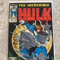The Incredible Hulk #344 Marvel Comics 1988 Iconic Todd McFarland Cover