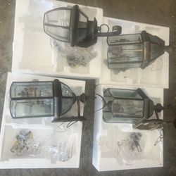 4 Exterior Wall Mount Light Fixtures