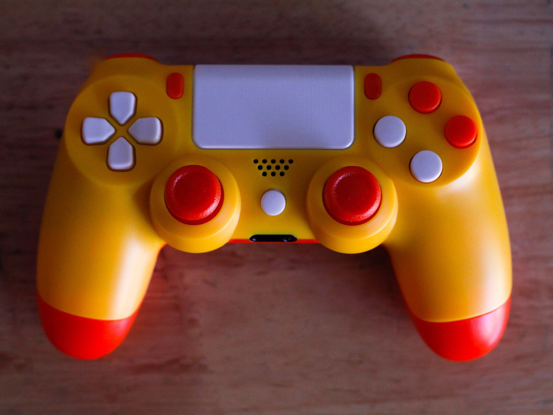 Candy Corn - DUAL SHOCK 4 - Wireless Bluetooth Custom PlayStation Controller - PS4 / PS3 / PC