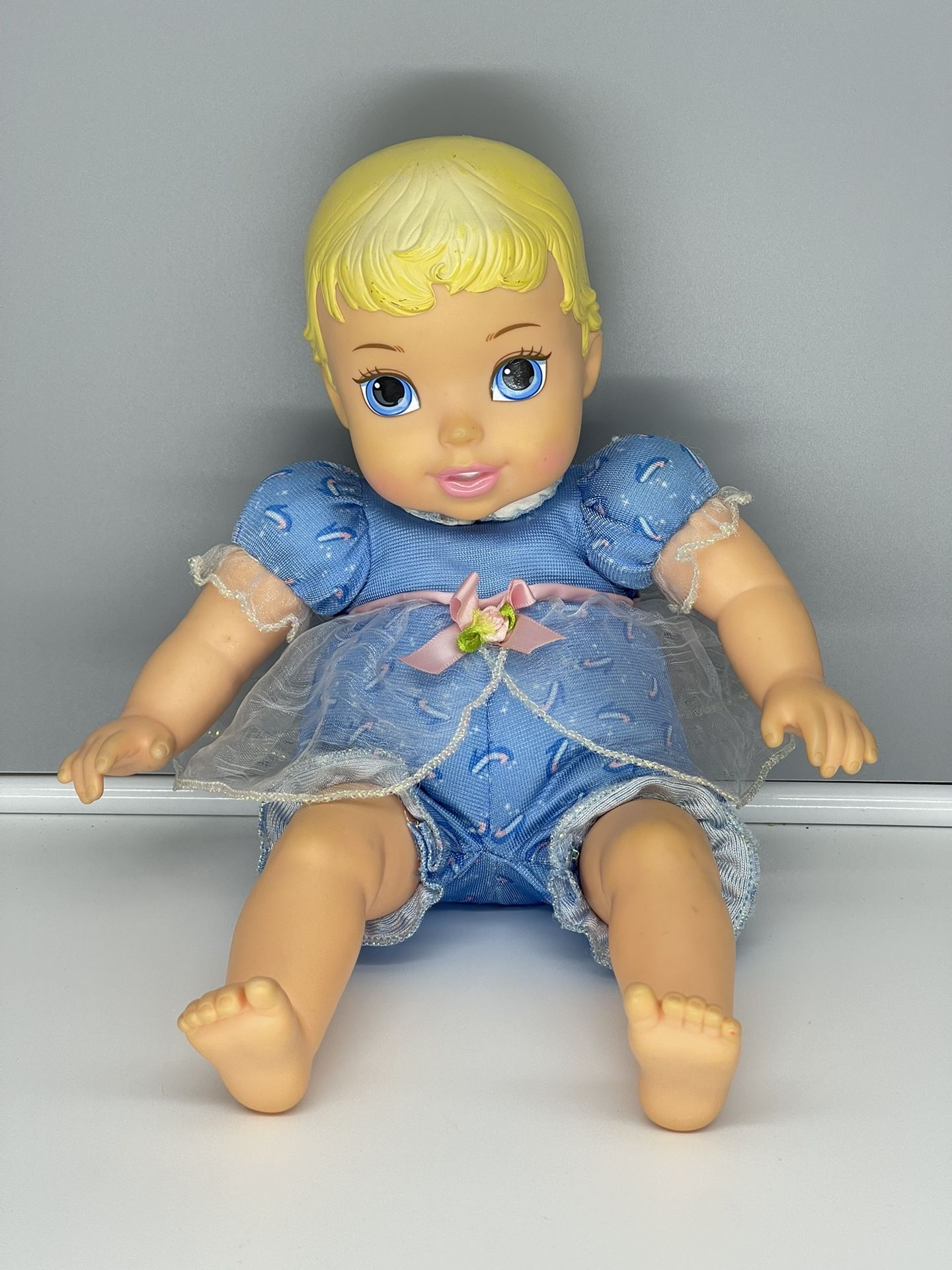 TOLLYTOTS My First Disney Princess Cinderella Baby Doll Soft Body 12" Pre-loved