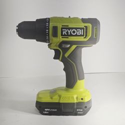 RYOBI  ONE+ 18V 1/2" Cordless Drill Kit PCL206K1 