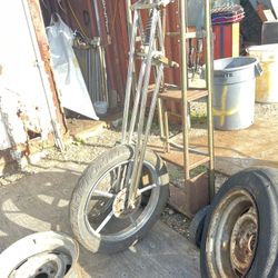 Harley Or Custom Motorcycle Girder Front End 