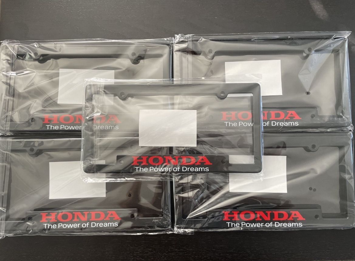 Honda The Power Of Dreams License Plate Frame