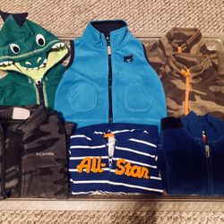 9M-24M Toddler Zip Up Bundle 