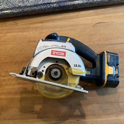 18v Ryobi One+ 5 1/2in Circular Saw 