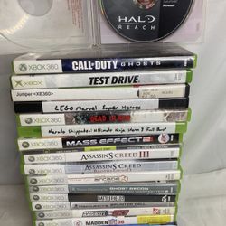 20 Xbox 360 Game Bundle