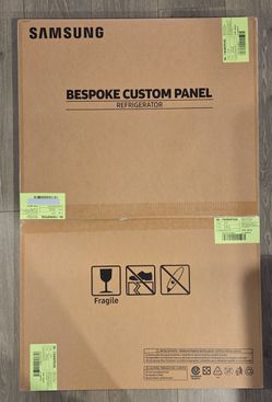 New Unused Unopened Samsung Bespoke Custom Panel for Refrigerator - Pink
