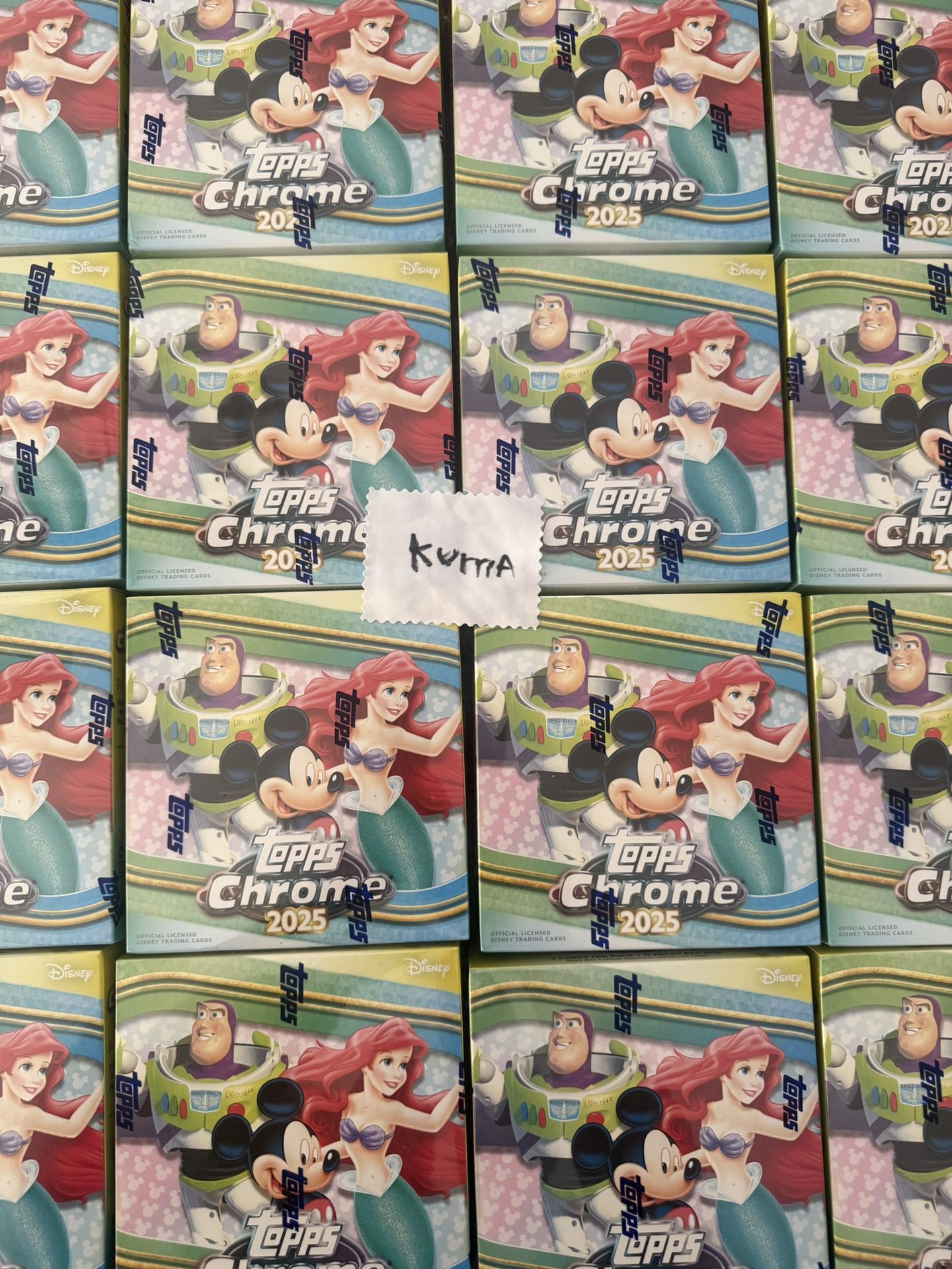 2025 Topps Chrome Disney - Mega Box Brand New 200 Qty