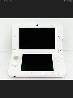 Nintendo 3DS XL LL Pink & White Mod Custom Firmware with Circle