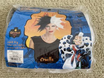Cruella Adult Wig - Official Disney Item - like Brand NEW!