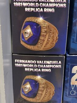 Fernando Valenzuela World Series Ring