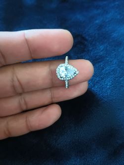 925 Silver Diamond Ring