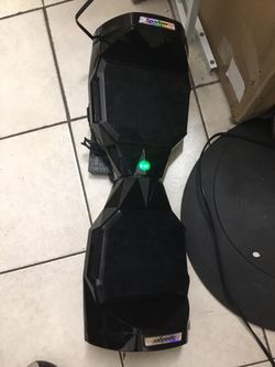 Hoverboard is new in the box with Bluetooth and remote control