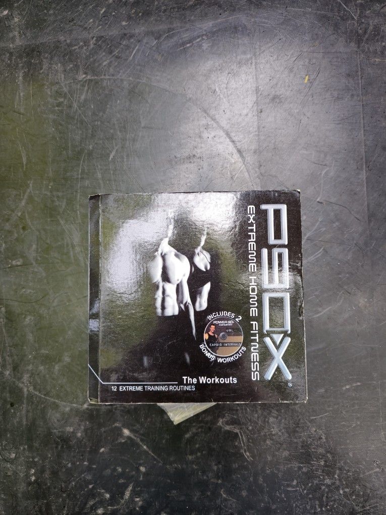 P90X Extreme Home Fitness with Tony Horton 12 DVD Set Training Routines.