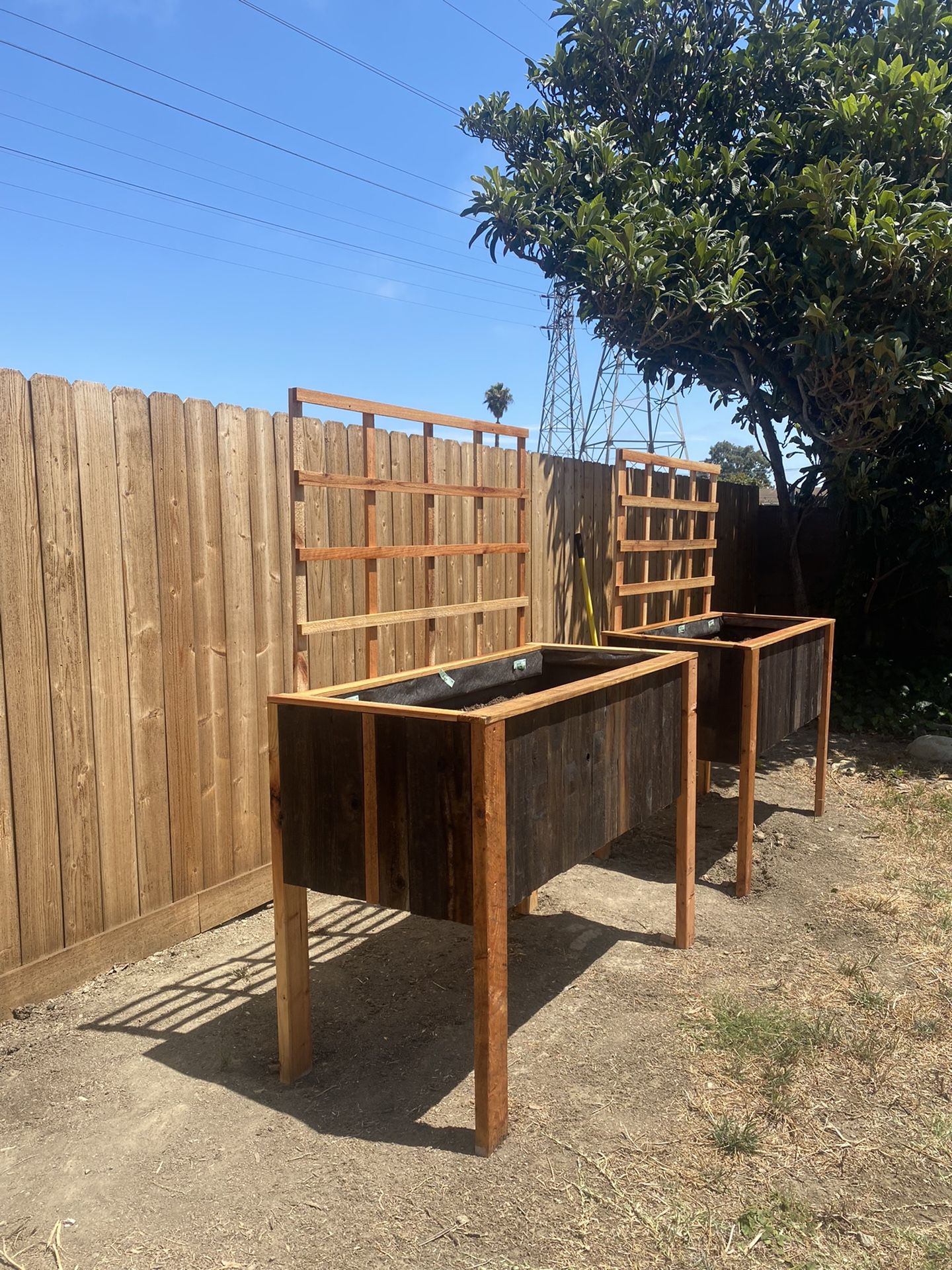 Hand Made Rustic Planter Boxes