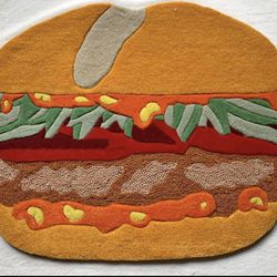 Limited Edition Spicy Deluxe Tuft Rug McDonald’s Golden Arches