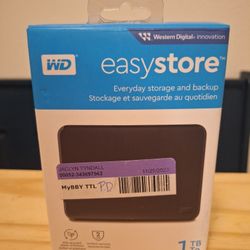 EasyStore Portable Storage & Backup 1 TB