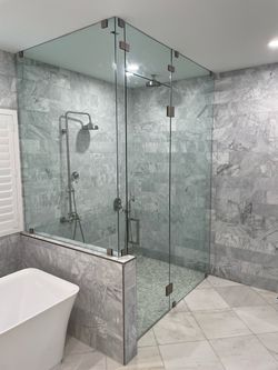 Clear Glass Shower Doors
