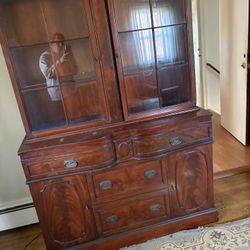 Old Cabinet China Closet 