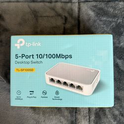 TP Link 5 Port Ethernet Splitter/Switch