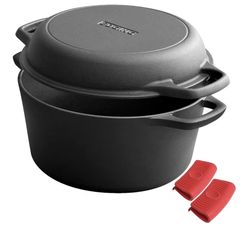 2 In 1 Pre Seasoned 5qt