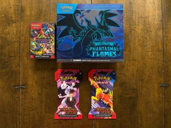 Pokemon - Phantasmal Flames ETB & Booster Bundle
