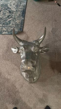 Big cow head to hang on your wall