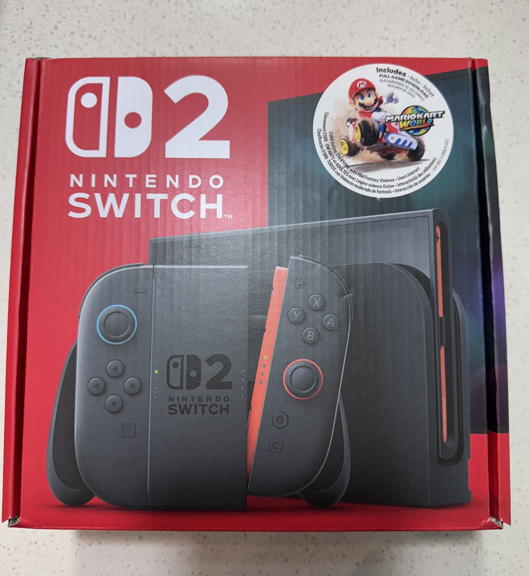Brand New: Nintendo Switch 2 Mario Kart Bundle