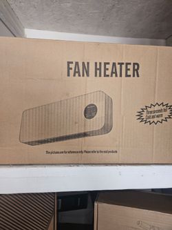 New fan Heater