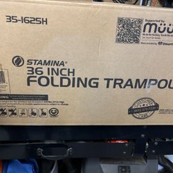 Brand New 36” Folding Trampoline 