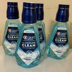 Crest Complete Clean Mouthwash (all)
