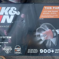 K&N Air Intake System 