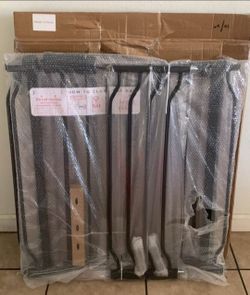 Fairybaby Black Adjustable Metal Gate 30” H & extendable Length (see description)