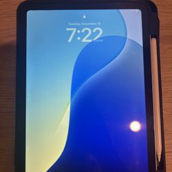 Apple iPad 11-inch: A16 chip, 11-inch Model, Liquid Retina Display, 256GB, Wi-Fi 6, 12MP Front/12MP Back Camera,