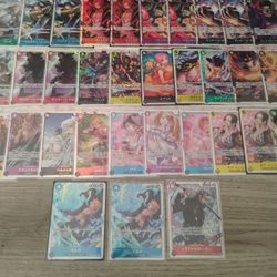 One Piece Cards (Japanese SR's)