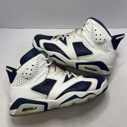 Air Jordan 6 Navy Size 9 Men 