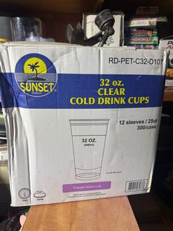 32 oz clear cold drinks cup