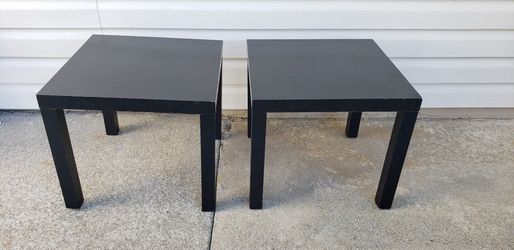 2 Tables 20"W X 20"L X 17.5"H