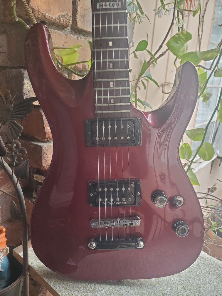 Ltd From Esp H 50 Black Cherry Red