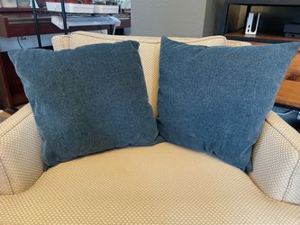 Blue Throw Pillows Set of 2