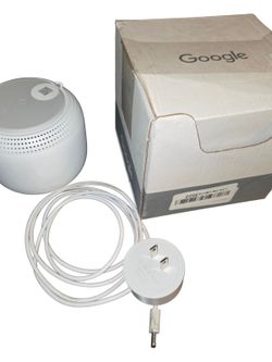 Google Nest Wifi Point (H2E) - Built-in Smart Speaker w/ Google Assistant- Snow