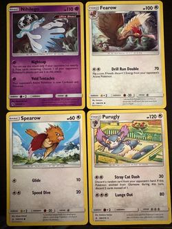 Pokémon TCG Cards Lot of 4