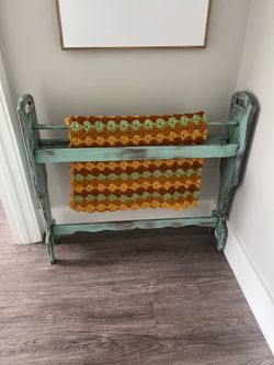 Vintage Blanket Rack