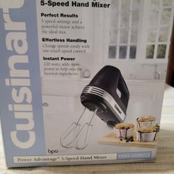 Cuisinart 5 Speed Hand Mixer